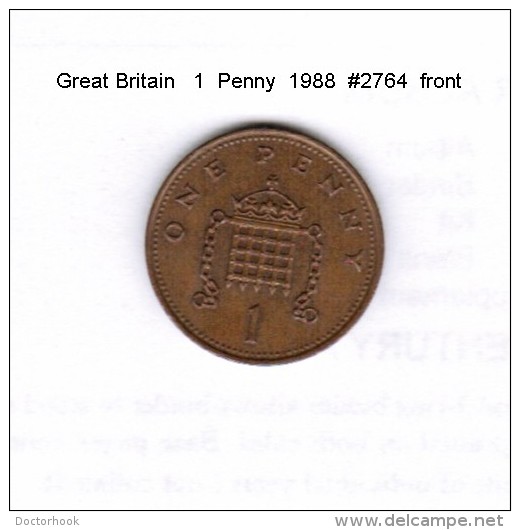 GREAT BRITAIN    1  PENNY  1988  (KM # 935) - 1 Penny & 1 New Penny