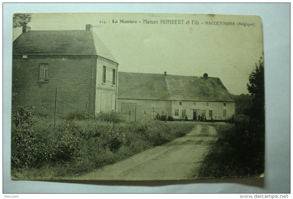 La Masure - Maison Hombert Et Fils - Macquenoise - Momignies