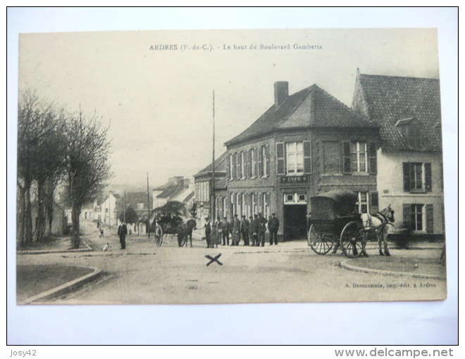 LE HAUT DU BOULEVARD GAMBETTA - Ardres