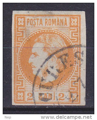 ROEMENIË - Michel - 1868 - Nr 17 - Gest/Obl/Us - Cote 45.00€ - 1858-1880 Fürstentum Moldau