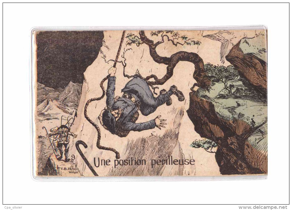 MIL Chasseurs Alpins, Position Périlleuse, Illustrée Orens, Bataillon BCA, Régiment, Ed Bailly 9, 1941 - Orens