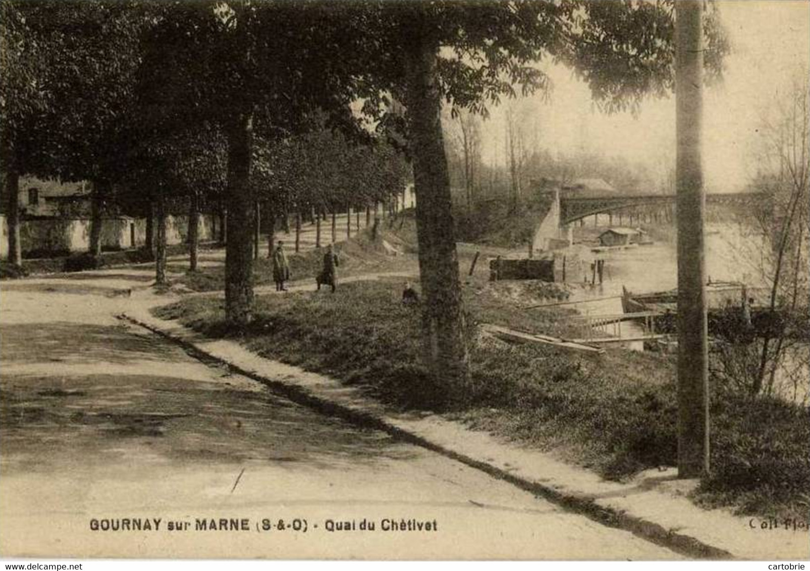 Dépt 93 - GOURNAY-SUR-MARNE - Quai Du Chétivet - Gournay Sur Marne