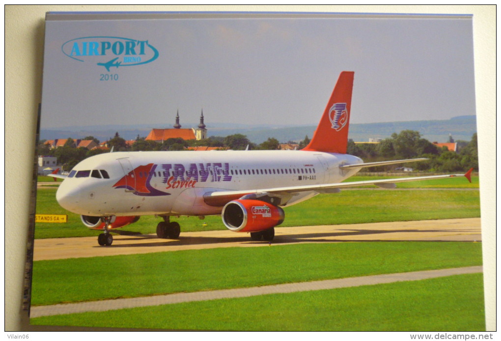 AIRPORT/ AEROPORT/ FLUGHAFEN     BRNO AIRPORT    A 320   TRAVEL SERVICE - Aerodromes