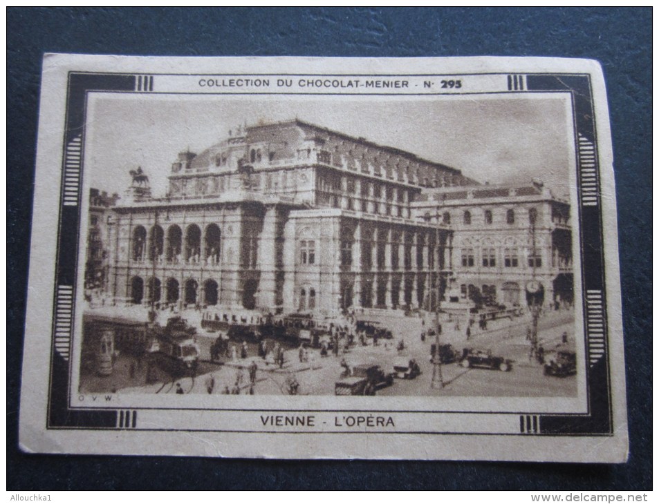 WIEN Vienne L'opéra- Collection Du Chocolat Menier Chocolaterie Chromo Image - Menier