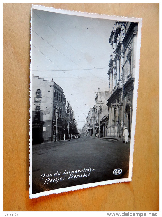 Carte Postale Photo : RECIFE : Rua De Imperatriz - Recife