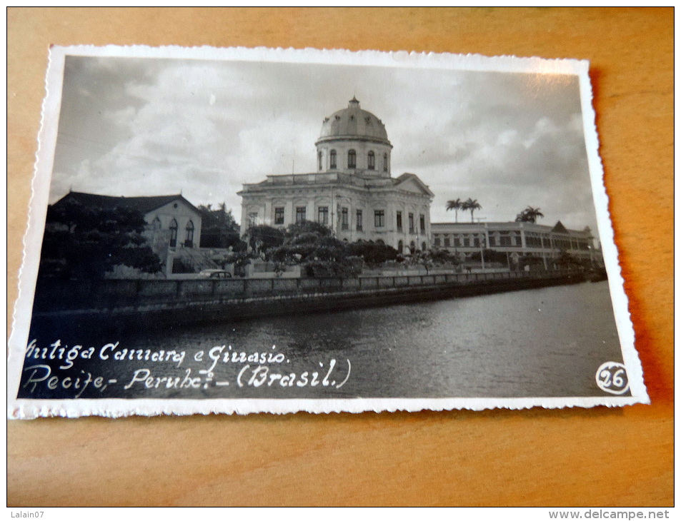 Carte Postale Photo : RECIFE : Antigua Camara E Giuasio - Recife