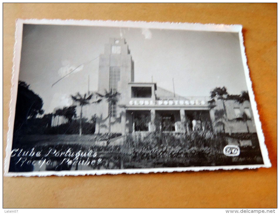 Carte Postale Photo : RECIFE : Clube Portugues - Recife