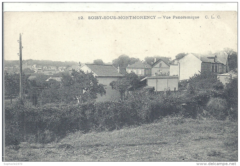 ILE DE FRANCE - 95 - VAL D'OISE - SOISY SOUS MONTMORENCY - Vue Panoramique - Soisy-sous-Montmorency