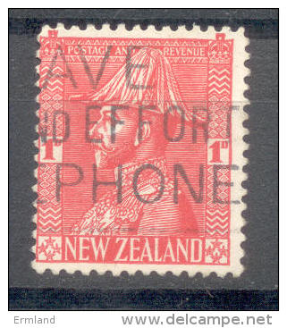 Neuseeland New Zealand 1926 - Michel Nr. 174 C O - Gebruikt