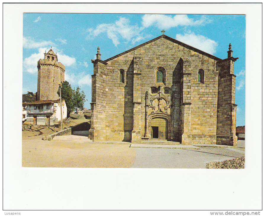 Portugal Cor 25229 - FREIXO DE ESPADA À CINTA - IGREJA MATRIZ E TORRE OCTOGONAL - Bragança