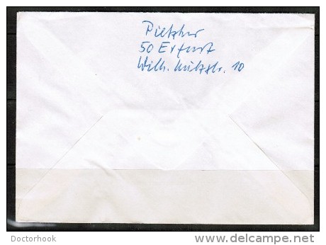 EAST GERMANY   Erfurt  Cover - Covers & Documents