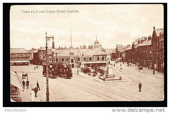 GB CARLISLE / Town Hall And Scotch Street / - Carlisle