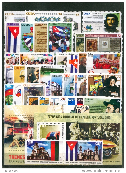 CUBA MINT. AÑO COMPLETO 2010 - Años Completos