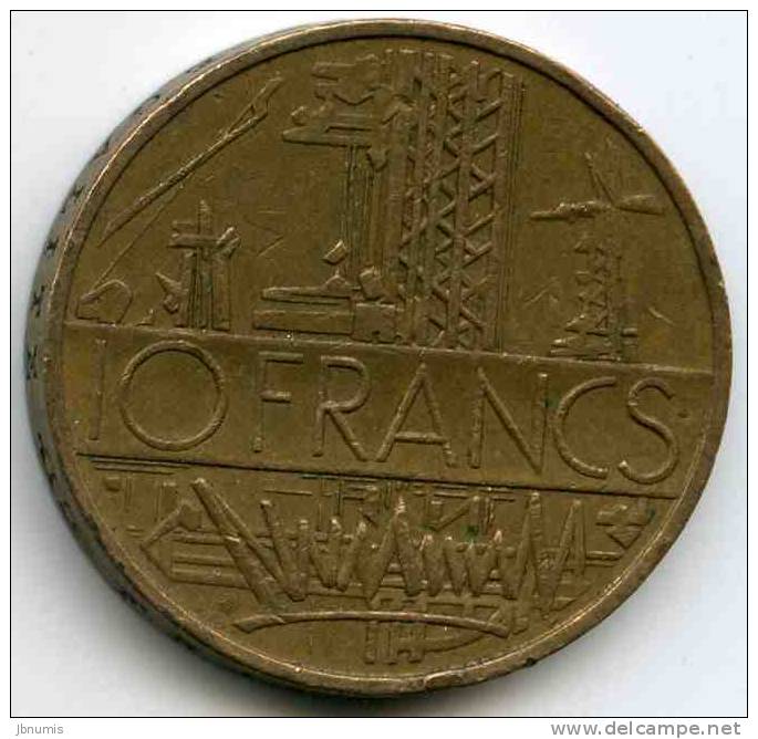 France 10 Francs 1980 Tranche B GAD 814 KM 940 - Autres & Non Classés