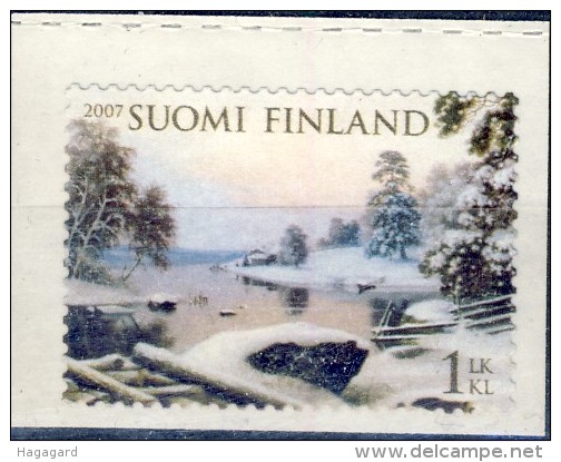 ##Finland 2007. F. Von Wright. Painting. Michel 1827. MNH(**) - Unused Stamps