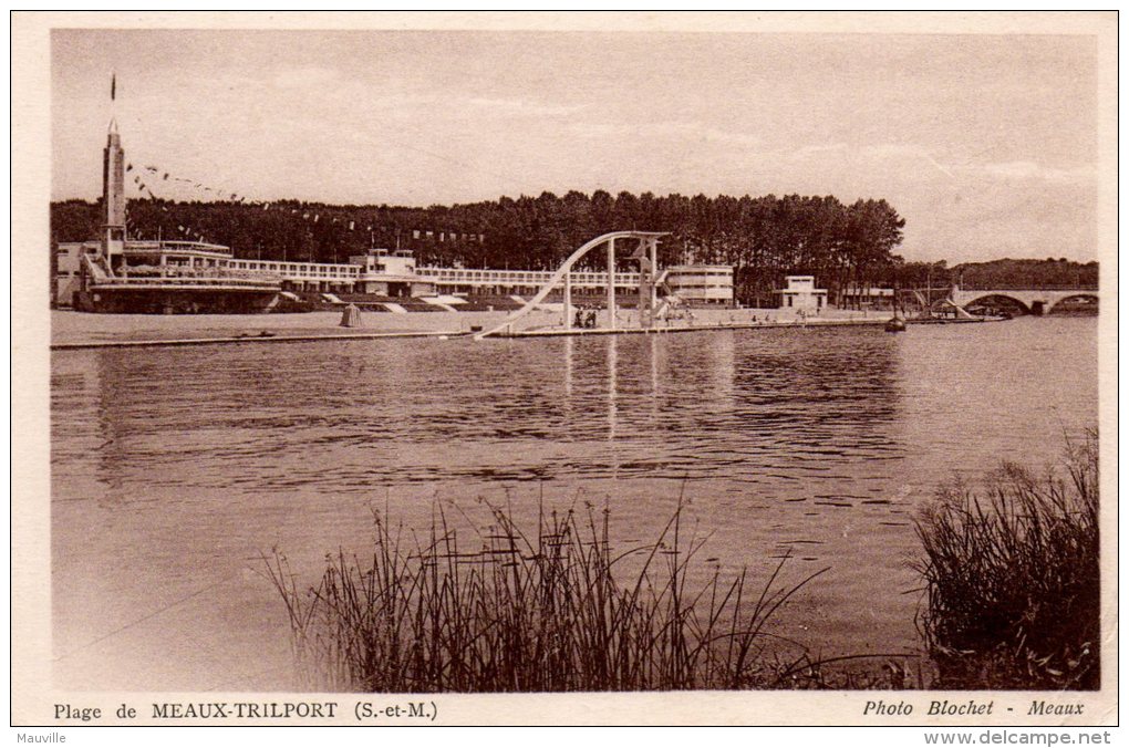 Plage De Meaux-Trilport - Edit Blochet - Bon Etat - Meaux