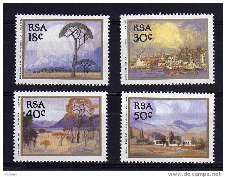 South Africa - 1989 - Paintings By Hendrik Pierneef - MNH - Neufs