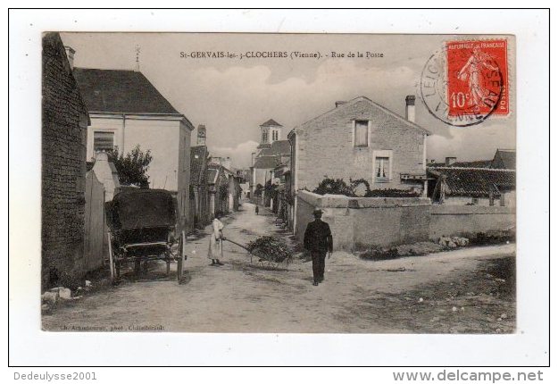 Sept13   8661371    Saint Gervais   Rue De La Poste - Saint Gervais Les Trois Clochers