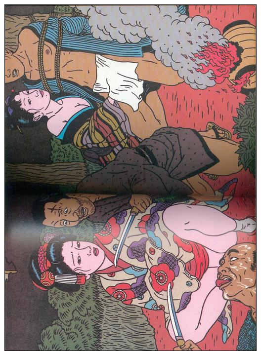 Toshio SAEKI : JAPON intime ...Pin up Asia Sm Monstre démon , Rare EO Albin michel Dessins Érotique Sex ©.1990 TTBE/NEUF