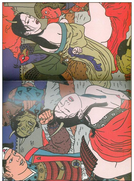 Toshio SAEKI : JAPON intime ...Pin up Asia Sm Monstre démon , Rare EO Albin michel Dessins Érotique Sex ©.1990 TTBE/NEUF