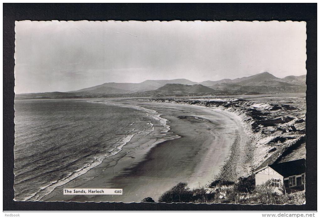 RB 948 - Real Photo Postcard - Chalet On The Sands - Harlech Merionethshire Wales - Merionethshire