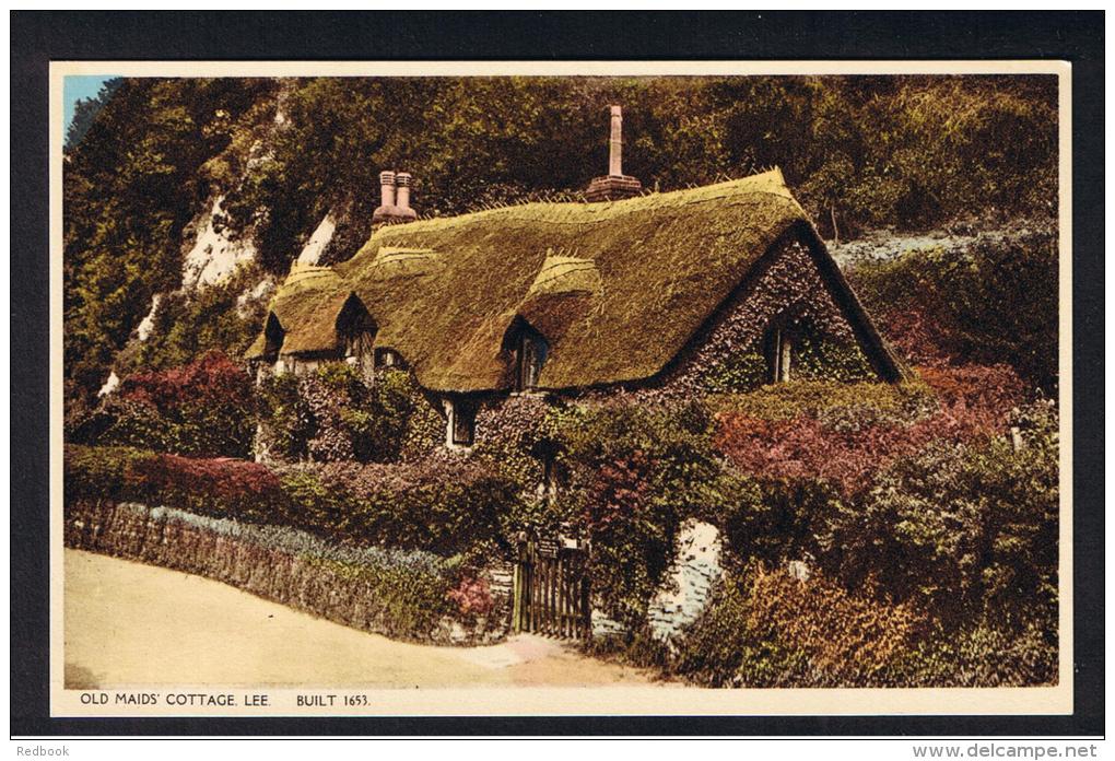 RB 948 - Nice Coloured Postcard - Old Maids Thatched Cottage Lee Near Ilfracombe - Devon - Ilfracombe