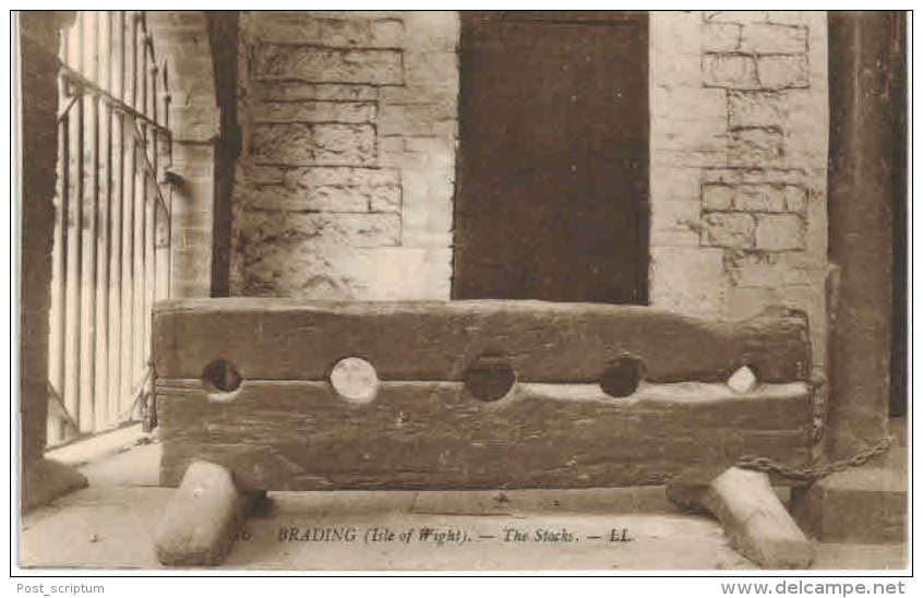 Royaume-Uni - Angleterre -  Isle Of Wight - Brading The Stocks - Autres & Non Classés