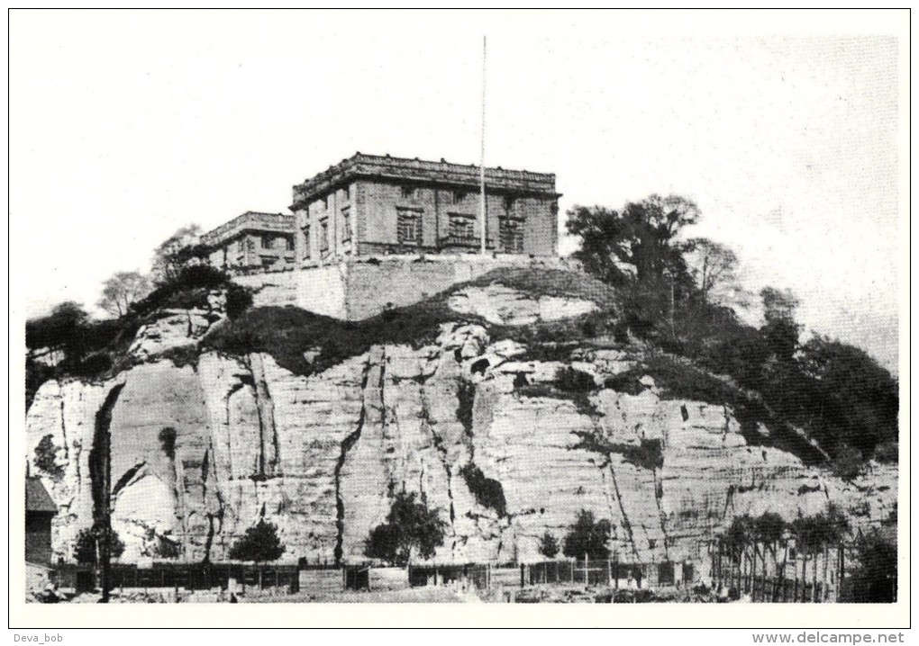 Postcard NOTTINGHAM Castle Rock Cliffs Repro - Nottingham