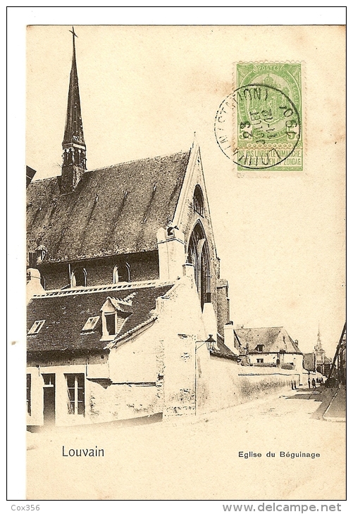 CPA BELGIQUE LOUVAIN Eglise Du Béguinage - Leuven