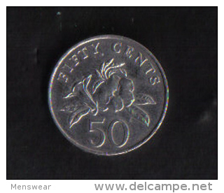 SINGAPORE  - 50 CENTS  1995 - Singapur