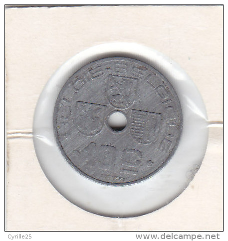 10 Centimes  Zinc Léopold III 1943  FL/FR - 10 Centimes