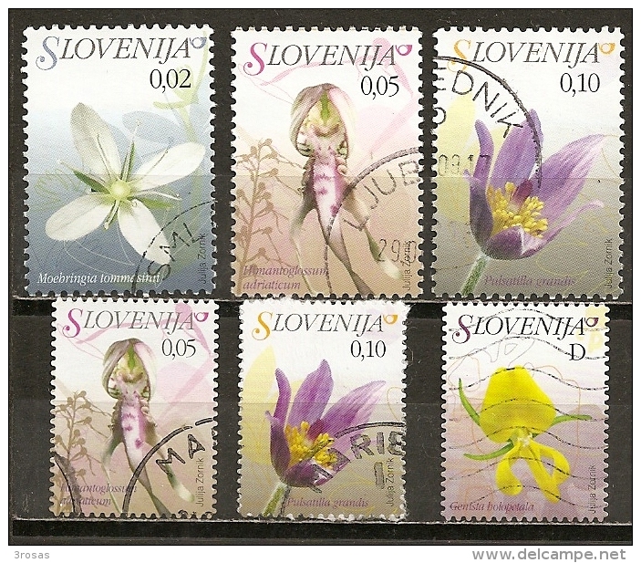 Slovenie Slovenia 200- Fleurs Flowers Obl - Slovénie