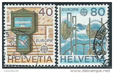 Svizzera 1979 Usato - Mi.1154/5  Yv.1084/5 - Usati