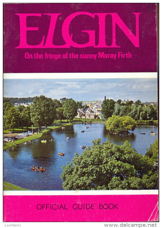 Brochure - Elgin Offical Guide Book - Sunny Moray Firth - With Publicity - Europe