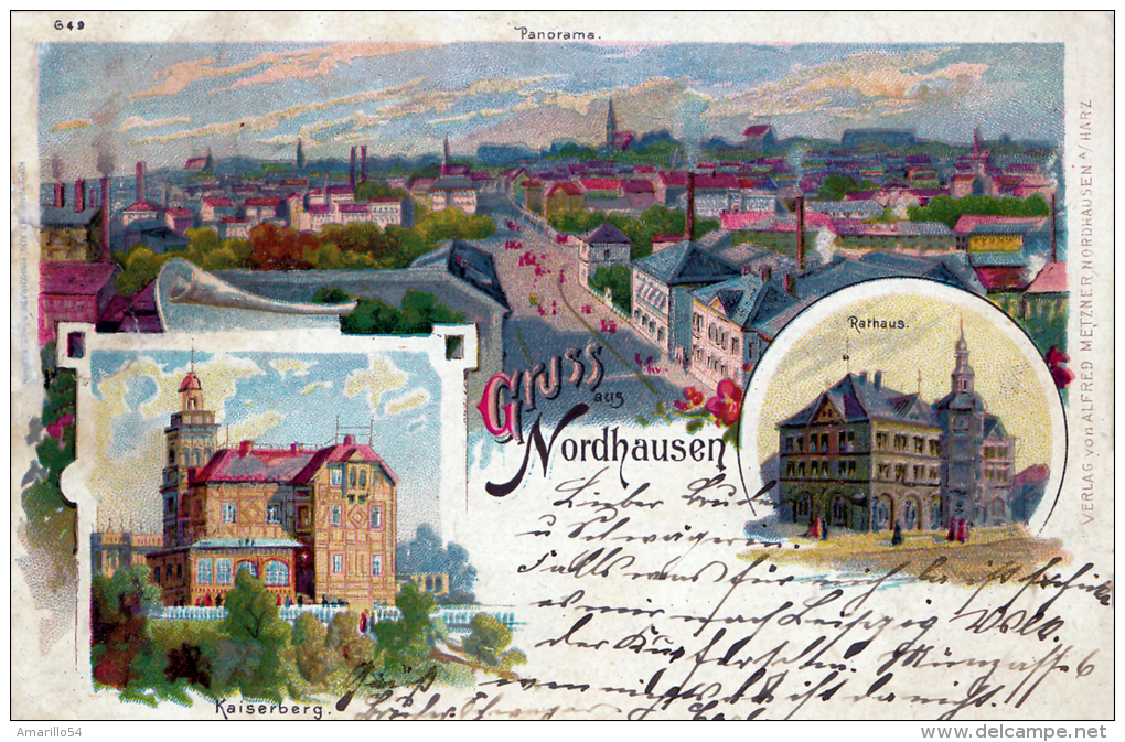RAR Litho Nordhausen 1902 ! - Nordhausen