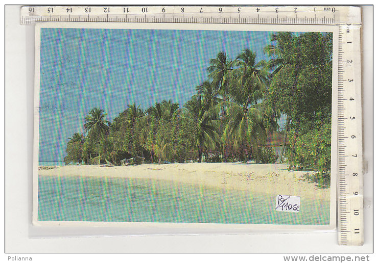 PO1406C# MALDIVE - SPIAAGGIA  VG  1989 - Maldives