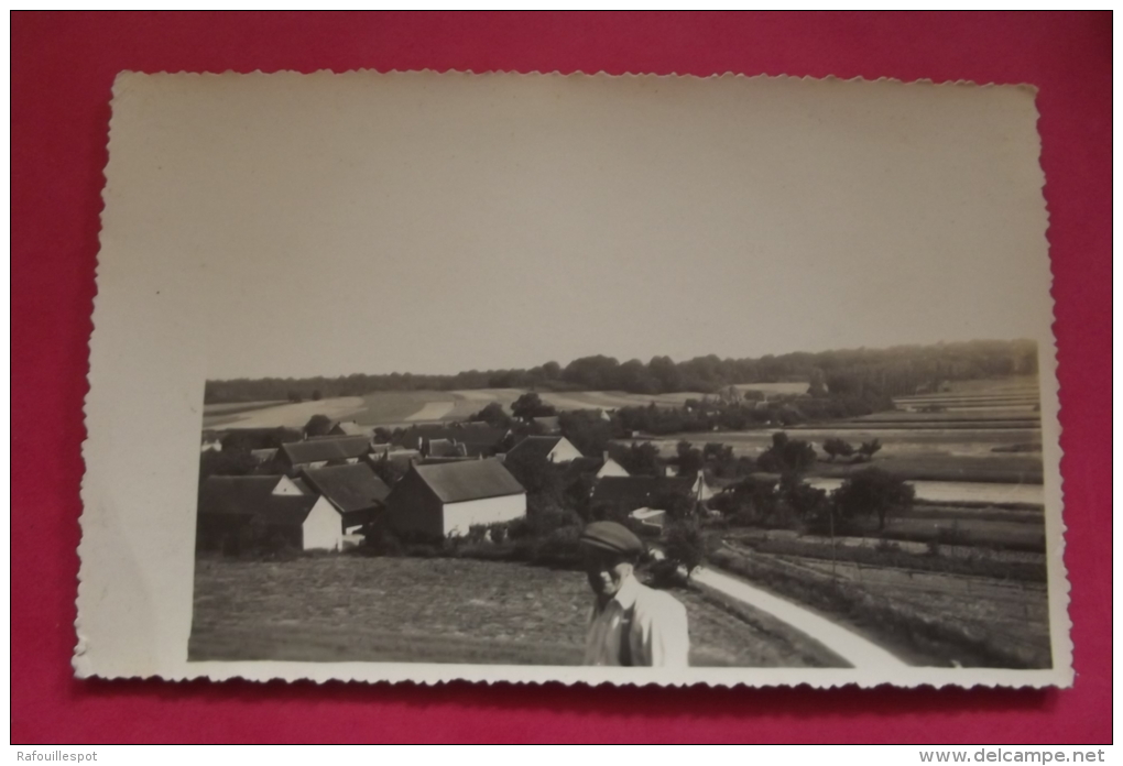 Carte  Photo La Chapelle Vieille Foret Vue Generale - Flogny La Chapelle