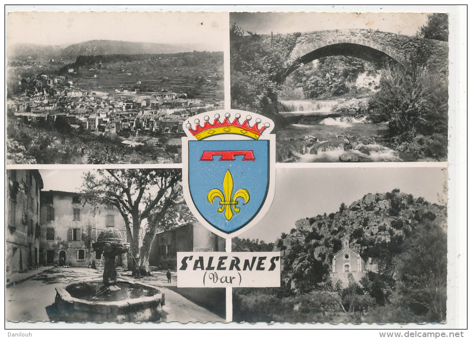 83 // SALERNES   MULTIVUES   CPSM - Salernes