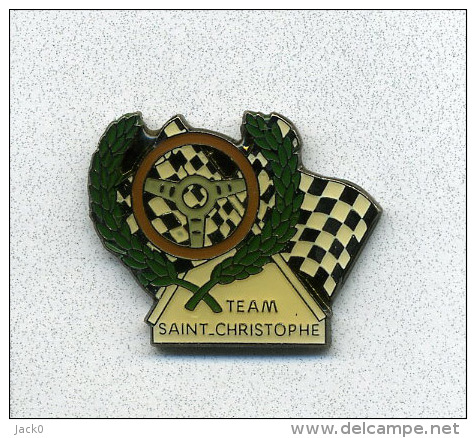 Pin´s  Sport  Automobile, RALLYE   TEAM   SAINT - CHRISTOPHE - Rally