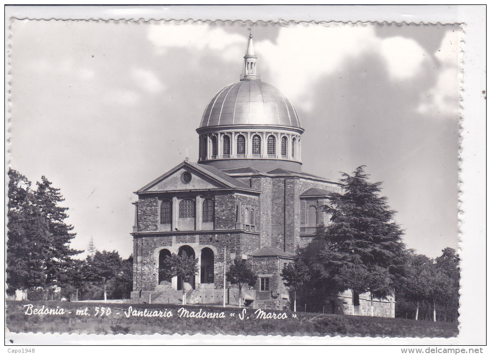 CARD BEDONIA  SANTUARIO MADONNA DI SAN MARCO  (PARMA)  -FG-V-2-0882-17844 - Sonstige & Ohne Zuordnung