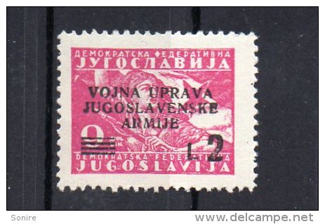OCCUPAZIONE JUGOSLAVIA LITORALE SLOVENO AMMIN.MILITARE JUGOSLAVA 1947 NUOVO MNH** - Jugoslawische Bes.: Slowenische Küste