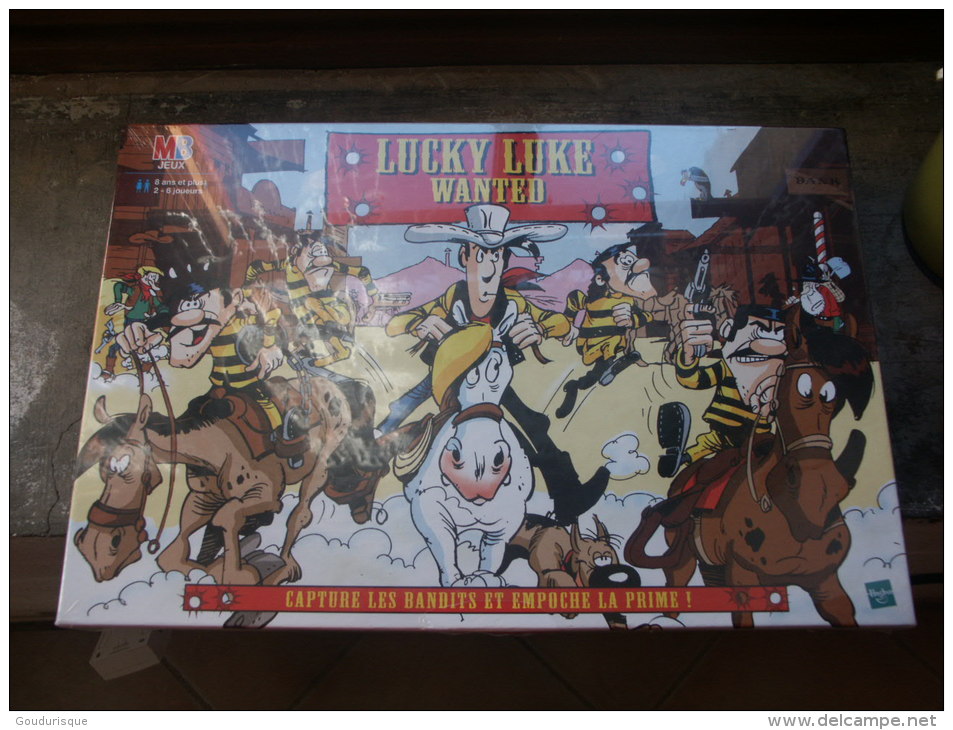 LUCKY LUKE BOITE DE JEU LUCKY LUKE   WANTED    MORRIS - Lucky Luke