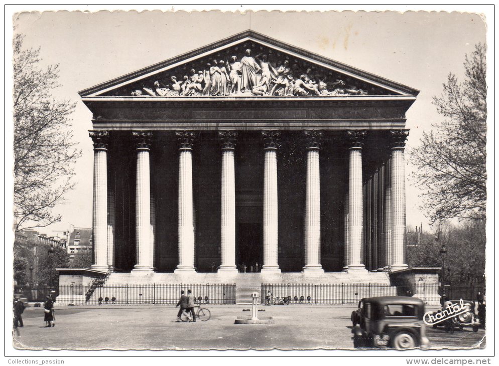 CP, 75, PARIS, Eglise De La Madeleine, Vierge - Eglises