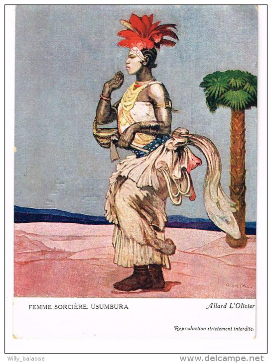 "Femme Sorcière, Usumbura - Allard L´Olivier" - Ruanda-Urundi