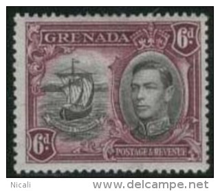 GRENADA 1938 6d KG VI SG 159a HM ER224 - Granada (...-1974)