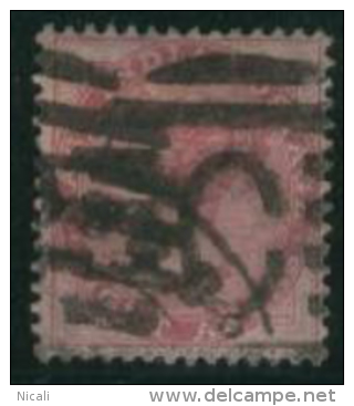 INDIA 1865 8a Carmine QV SG 65 U EE56 - 1858-79 Compañia Británica Y Gobierno De La Reina