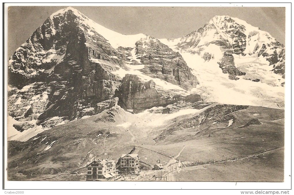 N°Y&T 66 GRINDELWALD (CP TAXEE EN FRANCE)  Vers     FRANCE Le 16 AOUT1905 (2 SCANS) - Storia Postale