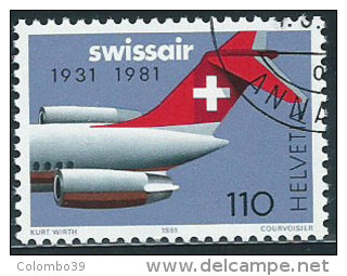 Svizzera 1981 Usato - Mi.1195  Yv.1125  Annullo1°Giorno - Gebruikt