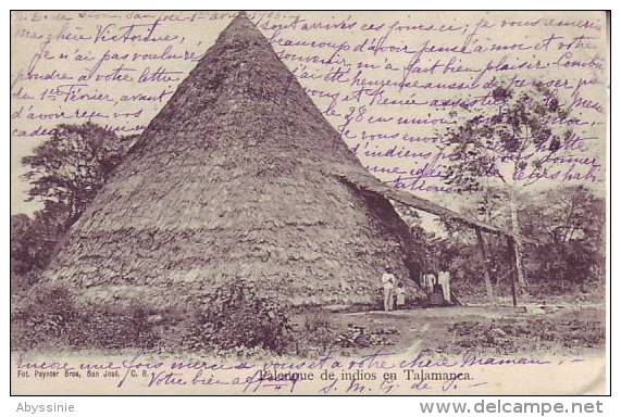 COSTA RICA - (1900) Palenque De Indios En Talamanca - D4 - Costa Rica