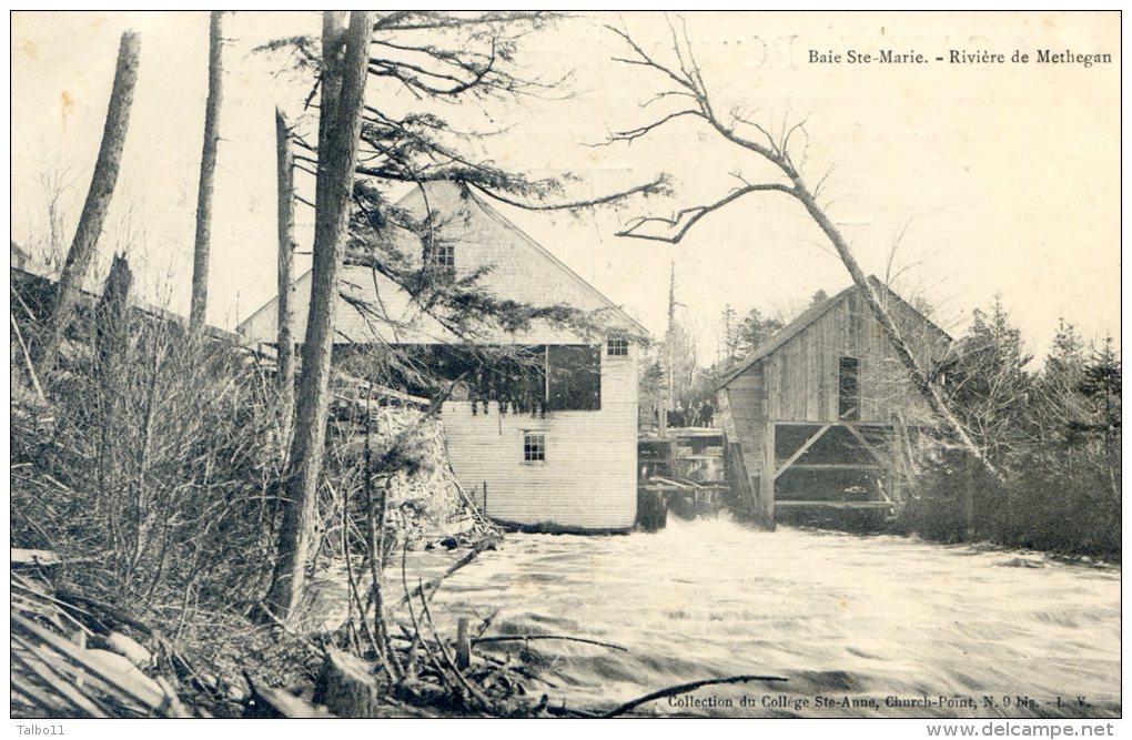 Canada - Nouvelle écosse - Baie De Sainte Marie - Rivière De Methegan Church Point - Andere & Zonder Classificatie